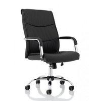 Image of Carter Executive Black Faux Leather Chair