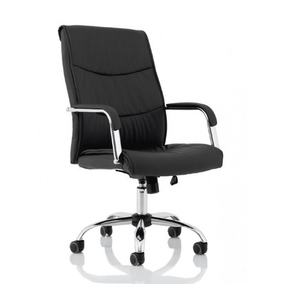 Carter Executive Black Faux Leather Chair