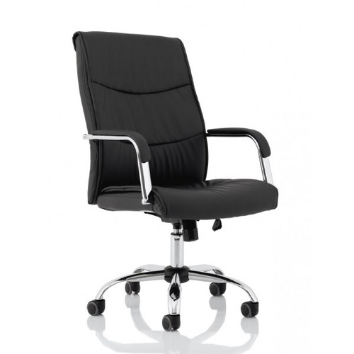 Carter Executive Black Faux Leather Chair