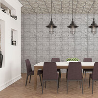Image of Grunge Collection Wallpaper Concrete Blocks Grey Galerie G45370