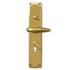 Image of FRANK ALLART 1218 & 1220 Handle Door Furniture To Suit Chubb 3R35 - L8788