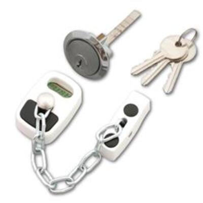 ASEC Door Chain with External Cylinder - AS11642