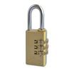 Image of ASEC Brass Open Shackle Combination Padlock - AS2554