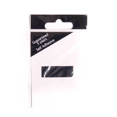 6.5cm Black self adhesive vinyl Symbol -
