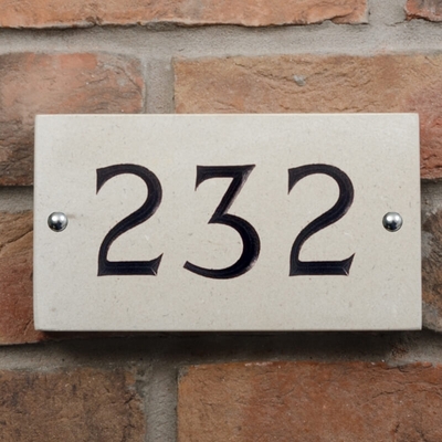 3 digit Limestone House Number