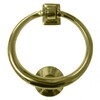Image of Brass ring door knocker Premier
