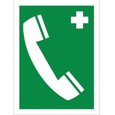 Emergency Phone PVC Sign