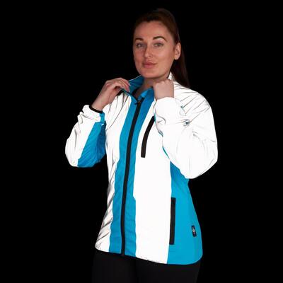 BTR Womens High Visibility Reflective Cycling & Running Jacket. SECONDS