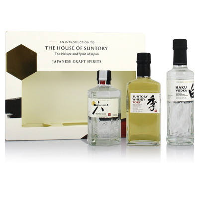 House of Suntory Japanese Craft Spirits Gift Pack, 3x20cl