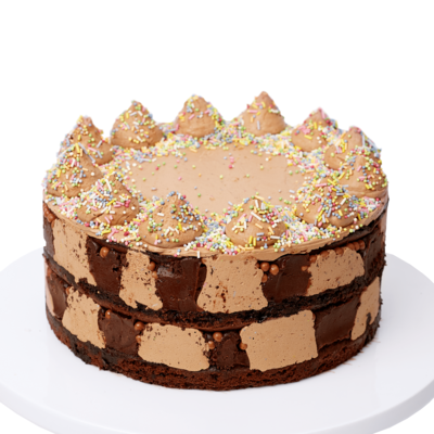 Belgian Chocolate Birthday Cake - Extra Large