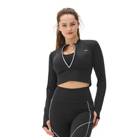 Image of Pour Moi Energy Pulse Long Sleeved Crop Top