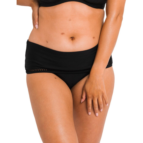 Curvy Kate First Class Deep Fold Over Bikini Brief - Black