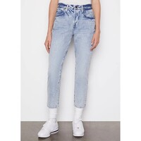 Image of Le Original High Rise Slim Straight Leg Jeans - Richlake