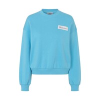 Image of Jazara Organic Cotton Sweatshirt - Blue Grotto