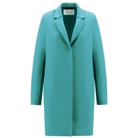 Cocoon Wool Coat - Anise Blue