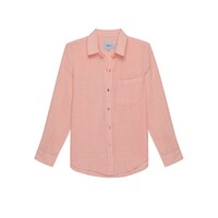 Image of Ellis Cotton Shirt - Flamingo