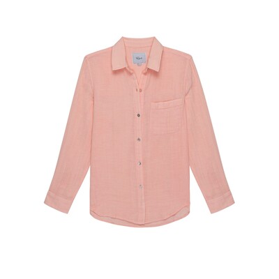 Ellis Cotton Shirt - Flamingo