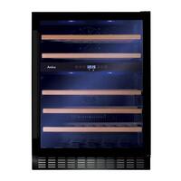 Image of Amica AWC601BL 60cm Freestanding Under Counter Wine Cooler in Black * * 2 ONLY AT THIS PRICE * *