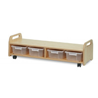 Image of Low Easel Storage Trolley (4-Person)
