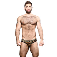 Andrew Christian Almost Naked Plush Leopard Brief