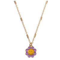 Image of Flower Power Necklace - Purple