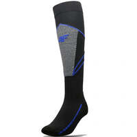 Image of 4F Junior Ski Socks 23S - Gray/Blue