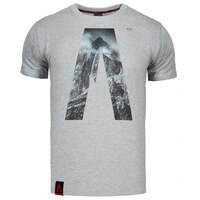 Image of Alpinus Mens Peak T-Shirt - Gray