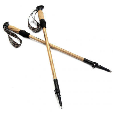 Spokey Bastone Eco Nordic Walking Poles - Black
