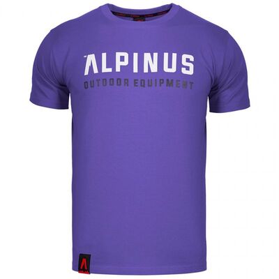 Alpinus Men's Outdoor Eqpt. T-shirt - Violet
