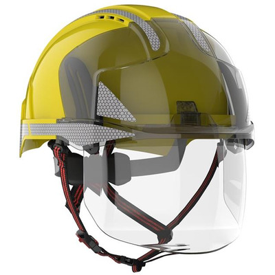 JSP EVO VISTAshield Dualswitch Safety Helmet - WITH FREE SUREFIT HELMET LINER