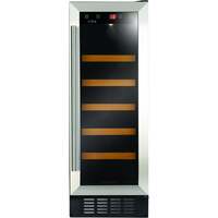 Image of CDA FWC304SS 30cm freestanding/ under counter wine cooler Stainless Steel