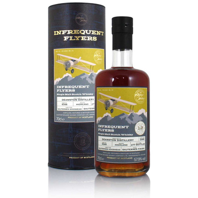 Deanston 2009 12 Year Old, Infrequent Flyers Cask #6346