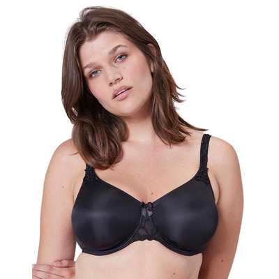 Simone Perele Andora Moulded Seamless Bra - Black - 36G
