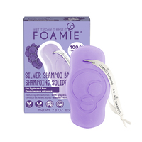 Foamie Shampoo Bar – Violet For Lightened/Blonde Hair – with grapeseed oil 80g