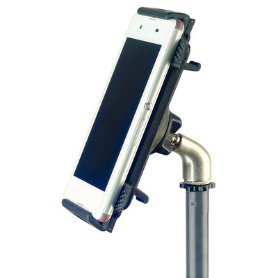 Smart Phone and Tablet Holder for Microphone Stands