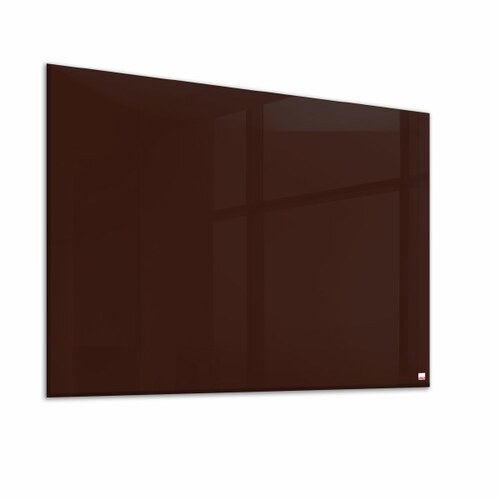 Casca Magnetic Glass Writing Board 900 x 600mm Natural Brown
