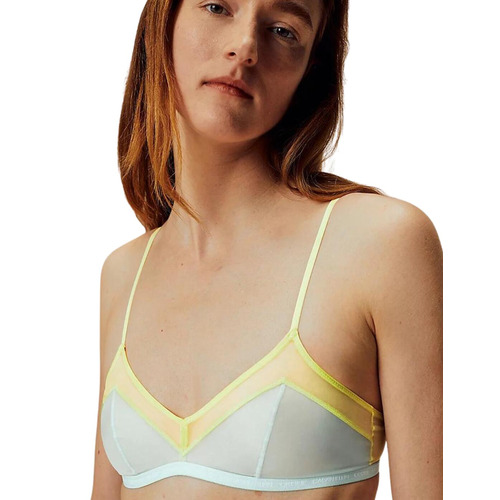 Calvin Klein Pride Triangle Bra - New Yellow