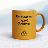 Coronavirus Ruined Christmas Mug
