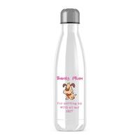 Thanks Mum – All My Shit Water Bottle – White, One