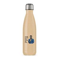 Attitude Stinks Smell My Cock Water Bottle – Gold Glitter, One