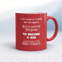 Take The Iron Throne Mug – Red/White, 10oz