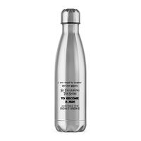 Take The Iron Throne Water Bottle – Silver, One