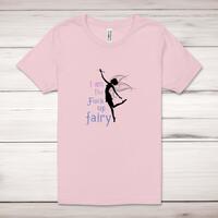 I Am The Fuck Up Fairy Adult T-Shirt – Pastel Pink, Extra Large