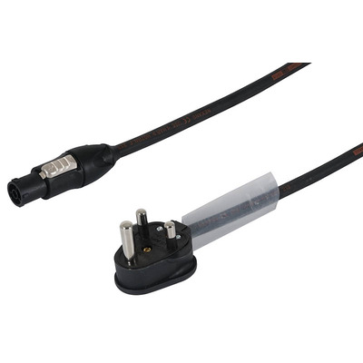 15A Male to PowerCON TRUE1 Adaptor with Titanex Rubber Cable 0.35m