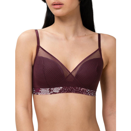 Triumph Lavish Spotlight Padded Bralette - Claret