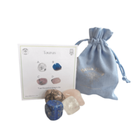 Taurus Zodiac Birthstones Crystal Gift Pack