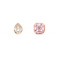 Image of Swarovski Attract Soul Pierced Earrings, Rose Gold Plated, 5568011