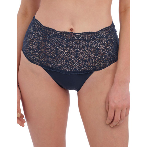 Fantasie Lace Ease Invisible Stretch Full Brief - Navy