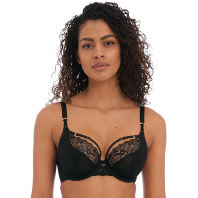 Freya Temptress Plunge Bra - Black