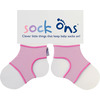 Image of Baby Sock Ons - Baby Pink (Age: 0-6 mths)